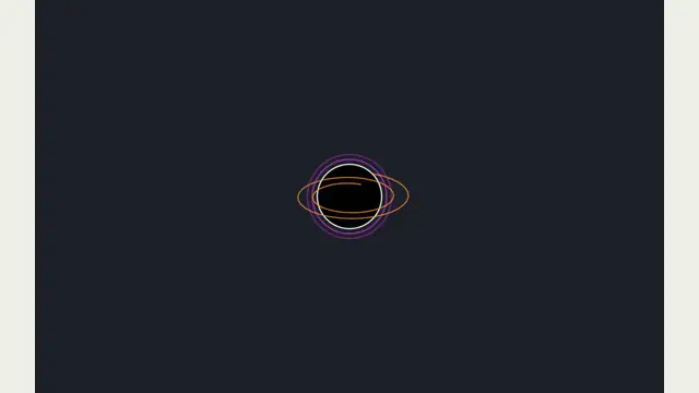 Black Hole Bloom — native cursor effect preview