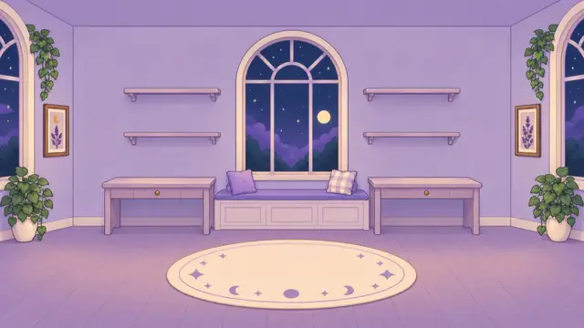 Lavender Witch Room — wallpaper thumbnail
