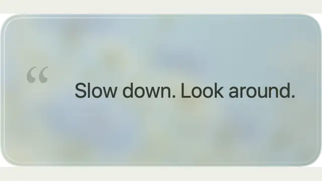 Floating Paper — widget preview with demo data