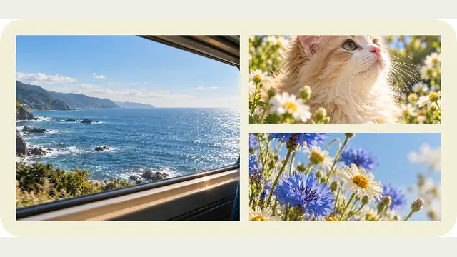 Four in the Wind — widget preview with demo data